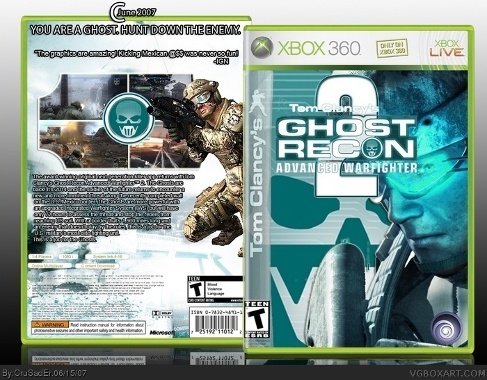 Tom Clancy's Ghost Recon: Advanced Warfighter 2 box art cover