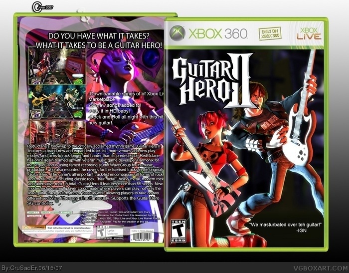 Guitar Hero II box art cover