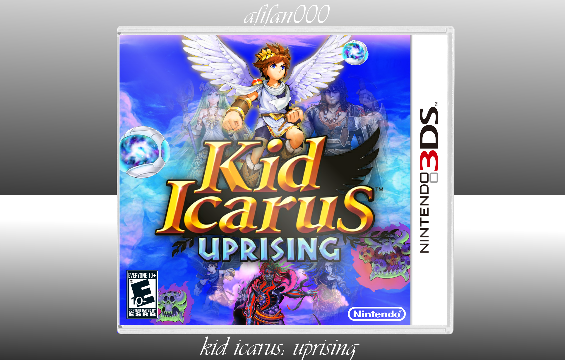 Kid Icarus: Uprising box cover