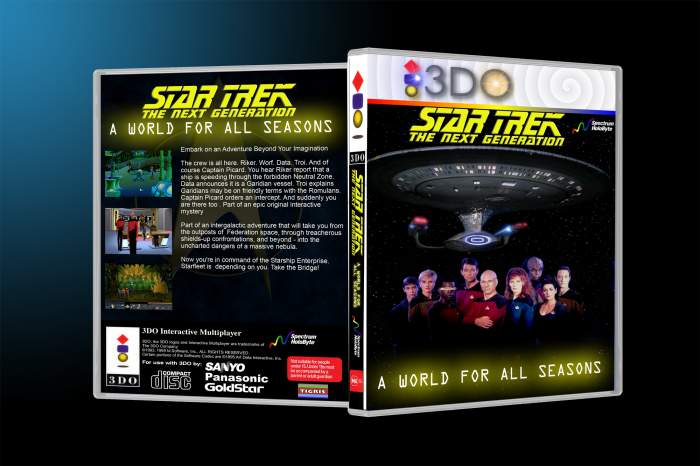 Star Trek: A World For All Seasons box art cover