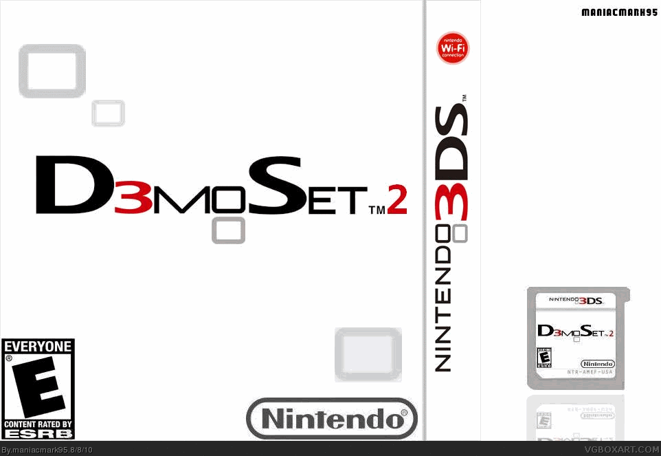 Nintendo 3Ds Demos box cover
