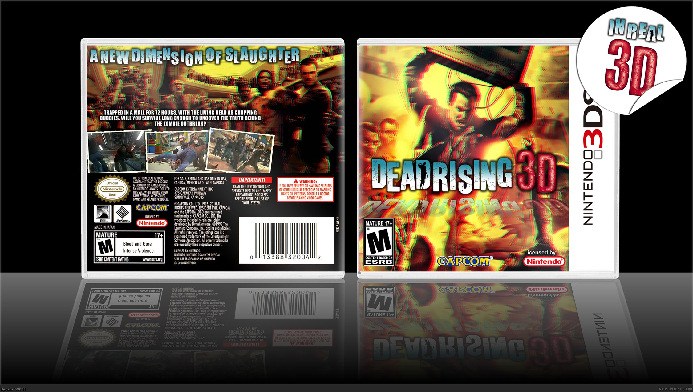 Dead Rising 3D box cover
