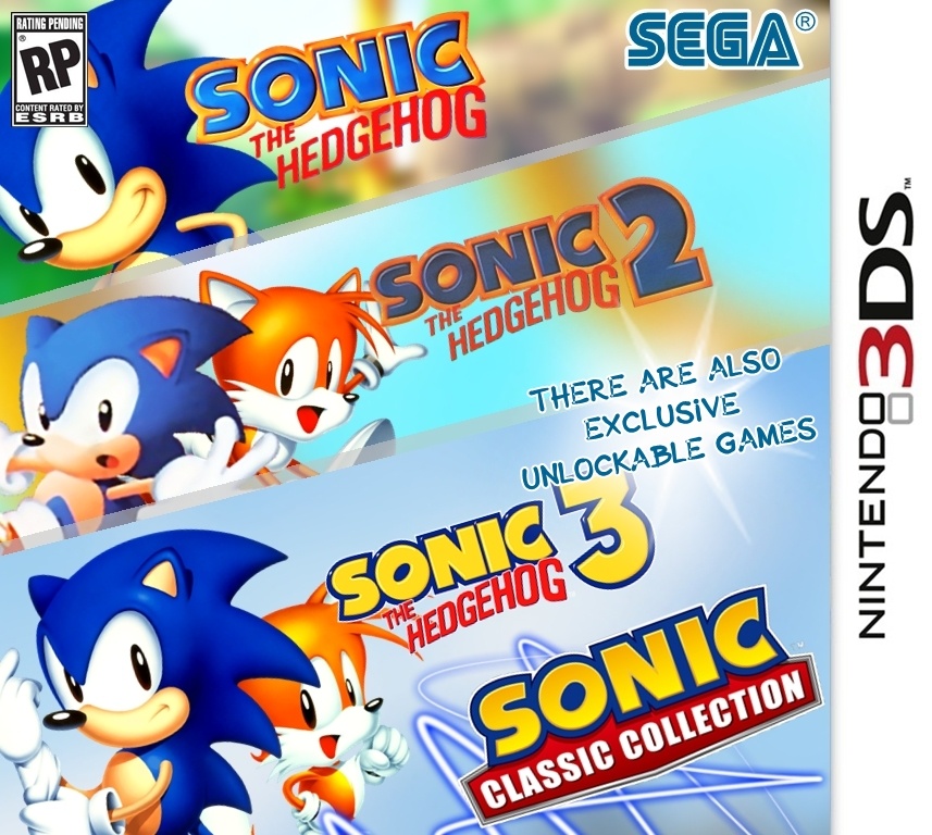 Sonic Classic Collection box cover
