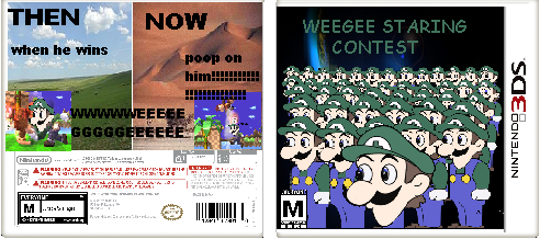 WEEGEE STARING CONTEST box cover