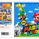 New Super Mario Land. Box Art Cover