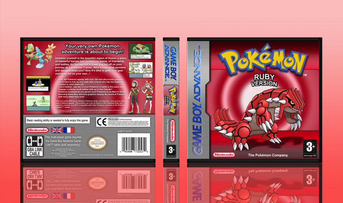 Pokemon Ruby Version box art cover
