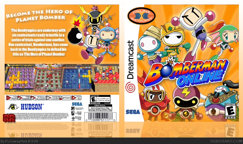 Bomberman Online box cover
