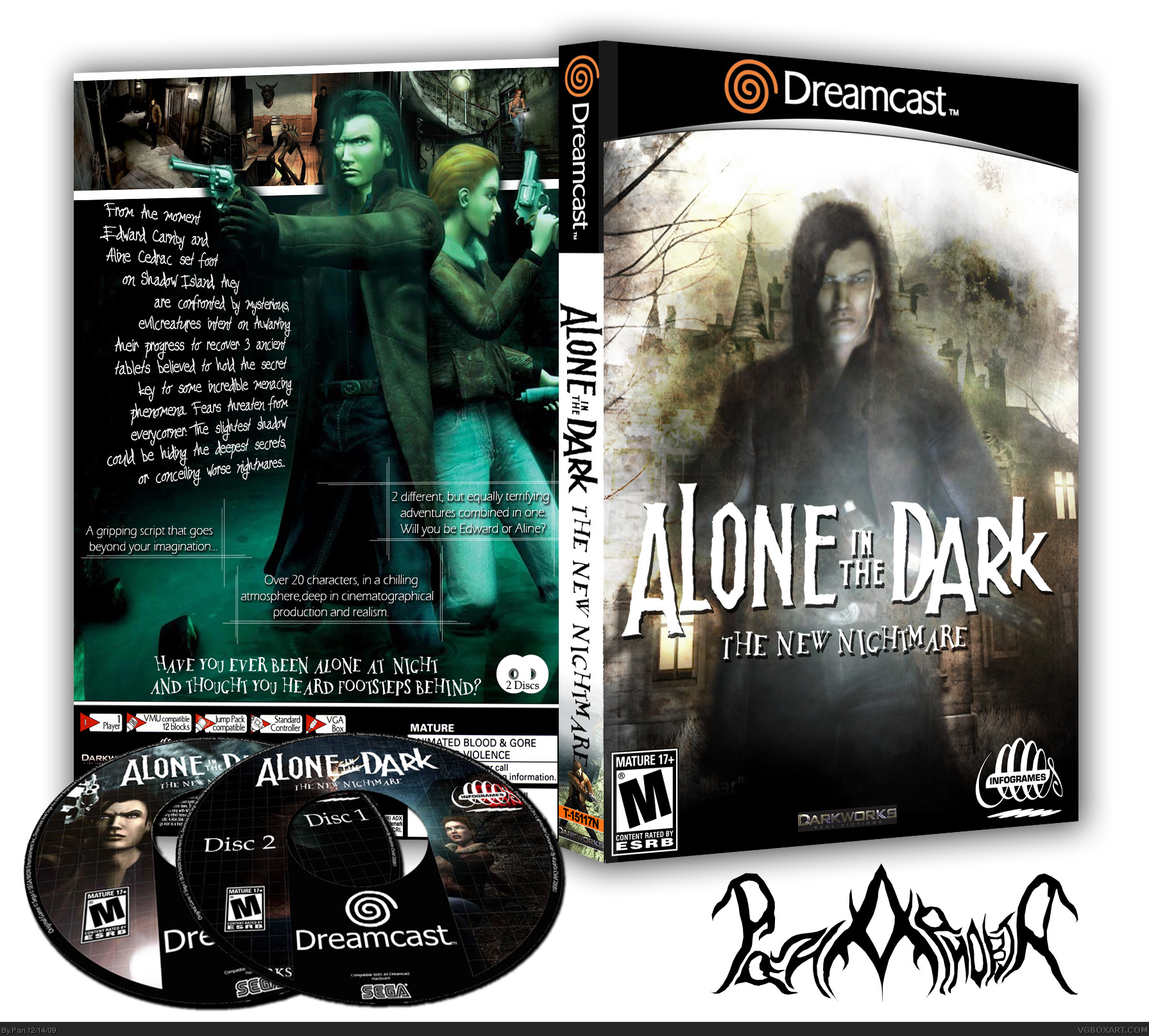 Alone in the Dark: The New Nightmare box cover