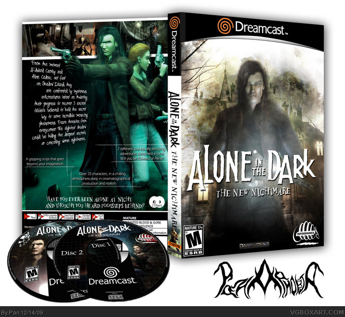 Alone in the Dark: The New Nightmare box art cover