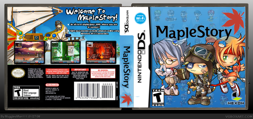 Maple Story box cover