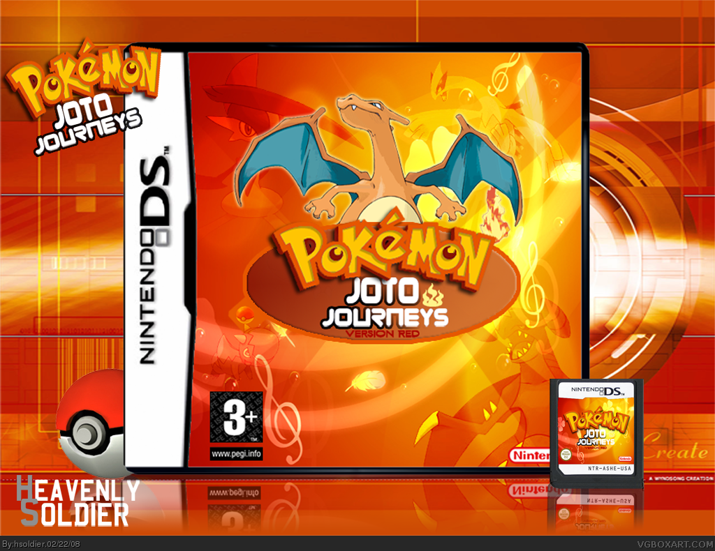 Pokemon: Joto Journeys  Version Red box cover