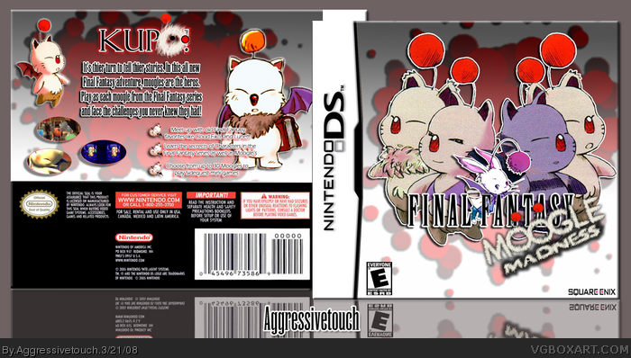 Final Fantasy: Moogle Madness box art cover