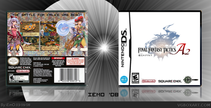 Final Fantasy Tactics A2 box art cover