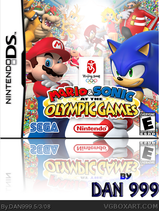 Mario & Sonic at the Olympics Games box cover