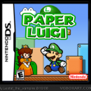 Paper Luigi Box Art Cover
