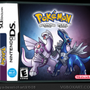 Pokemon Diamond Version and Pokemon Pearl Version Box Art Cover