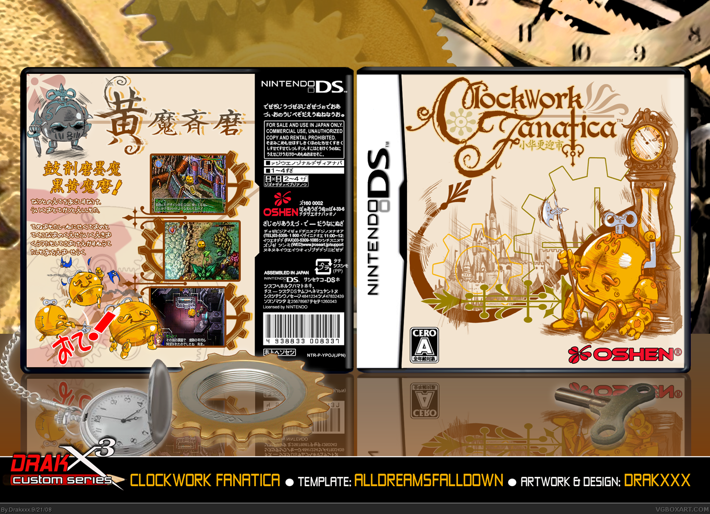 Clockwork Fanatica box cover