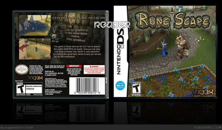RuneScape box cover