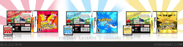 Pokemon Legends box art cover