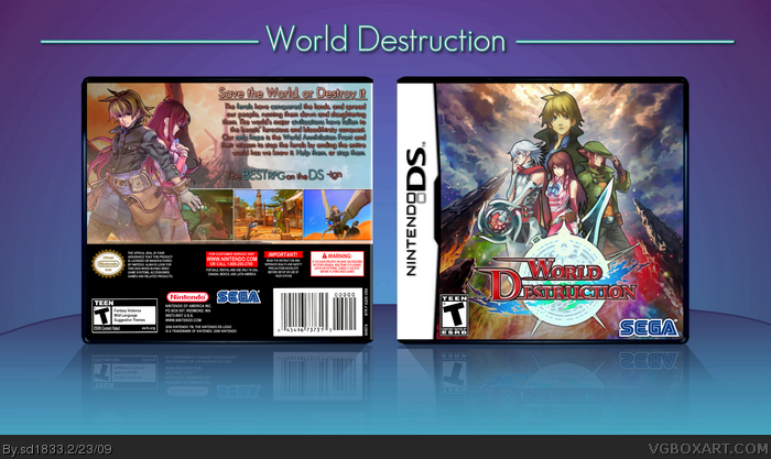 World Destruction box art cover
