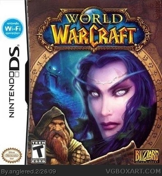 World of Warcraft DS box cover
