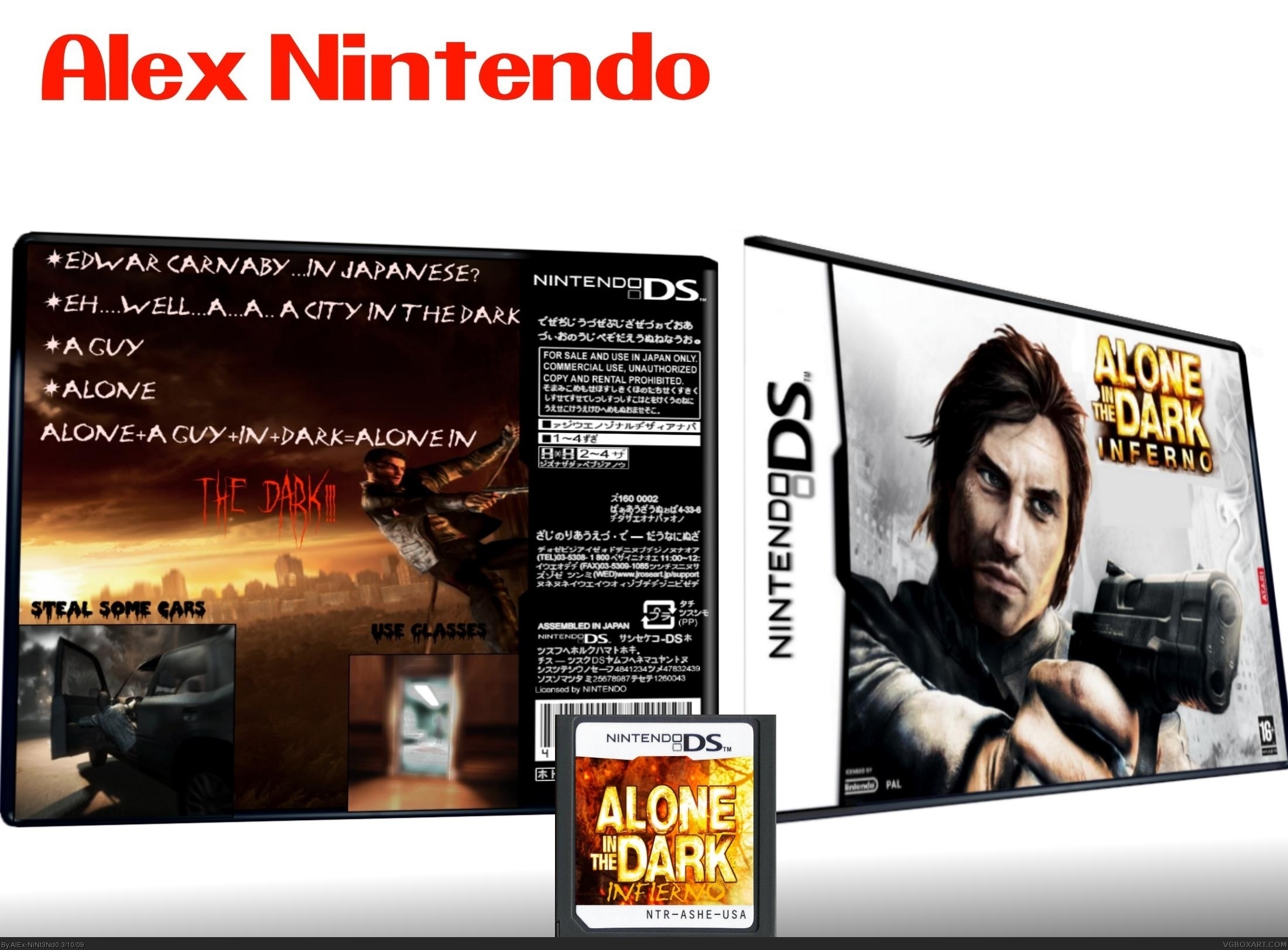 Alone in  the Dark : Infierno! box cover