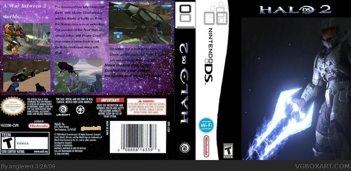 Halo DS 2 box art cover