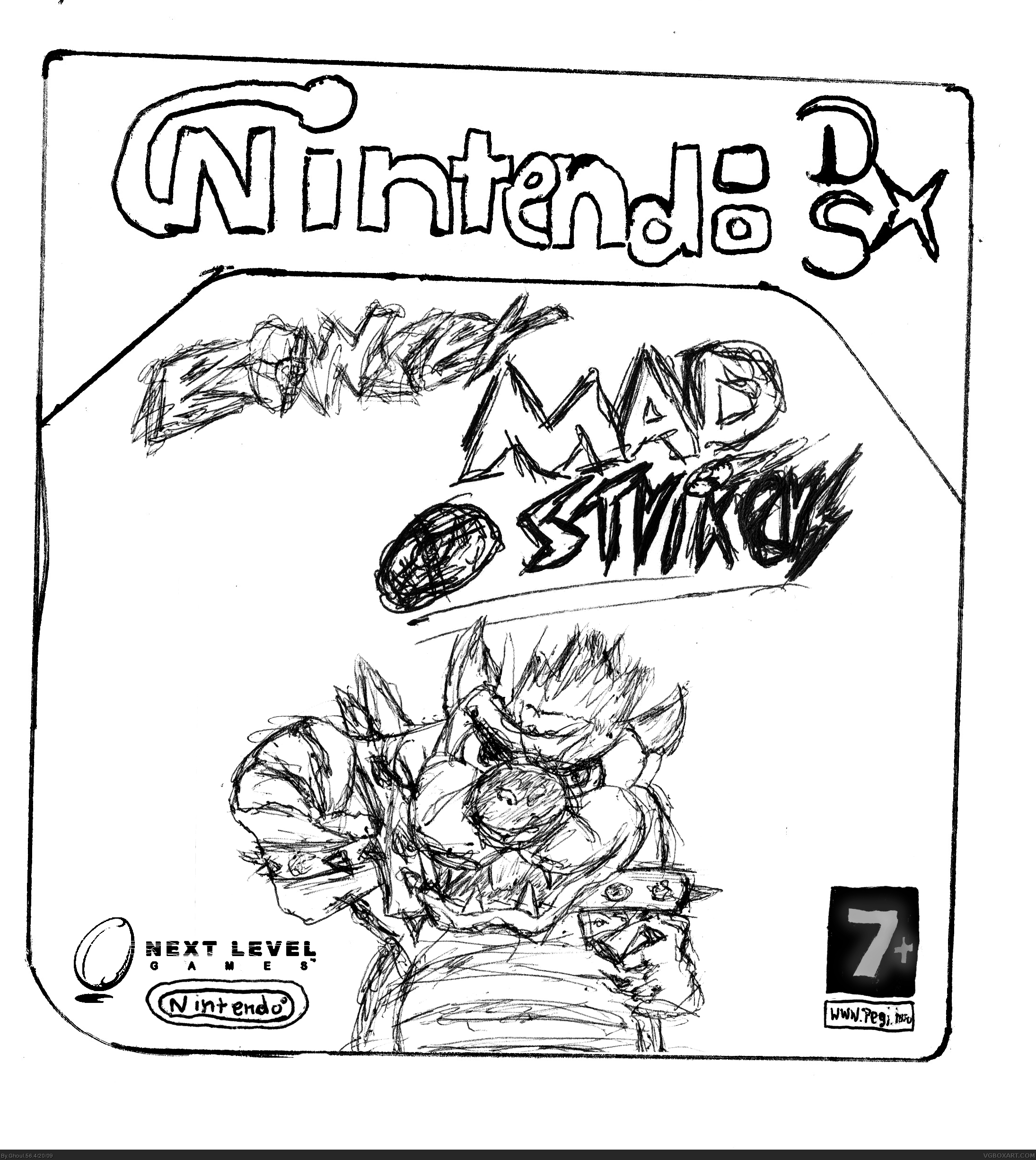 Bowser Mad Strikers box cover