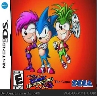 Sonic Underground DS box cover