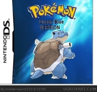 pokemon ocean blue box cover