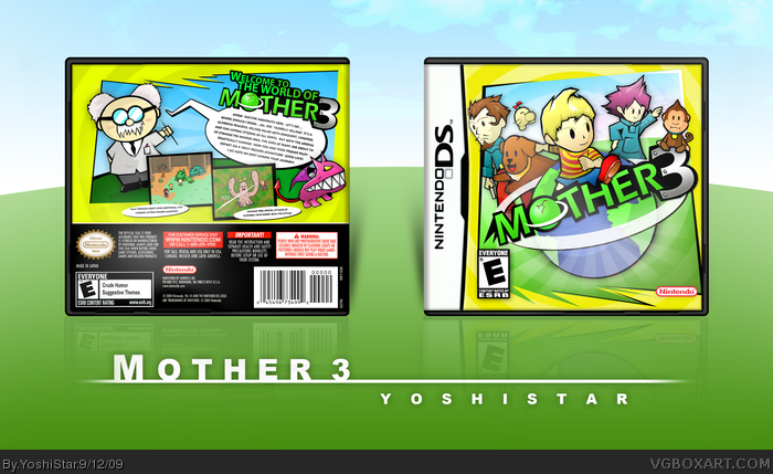 Mother 3 box art cover