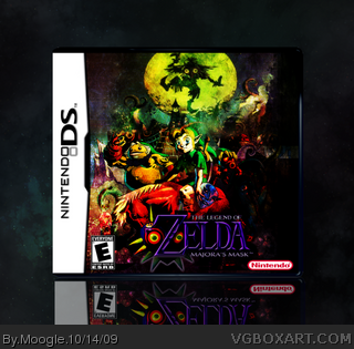 The Legend Of Zelda: Majora's Mask box art cover
