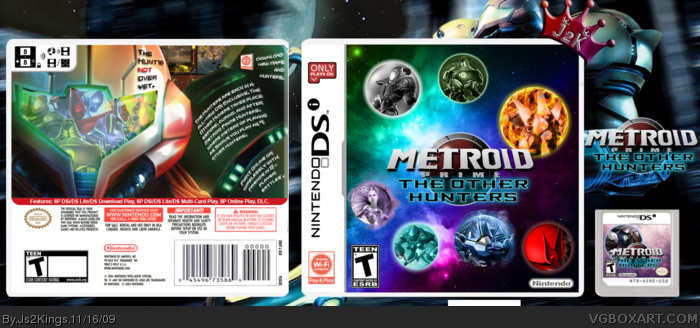 Metroid Prime: The Other Hunters box art cover