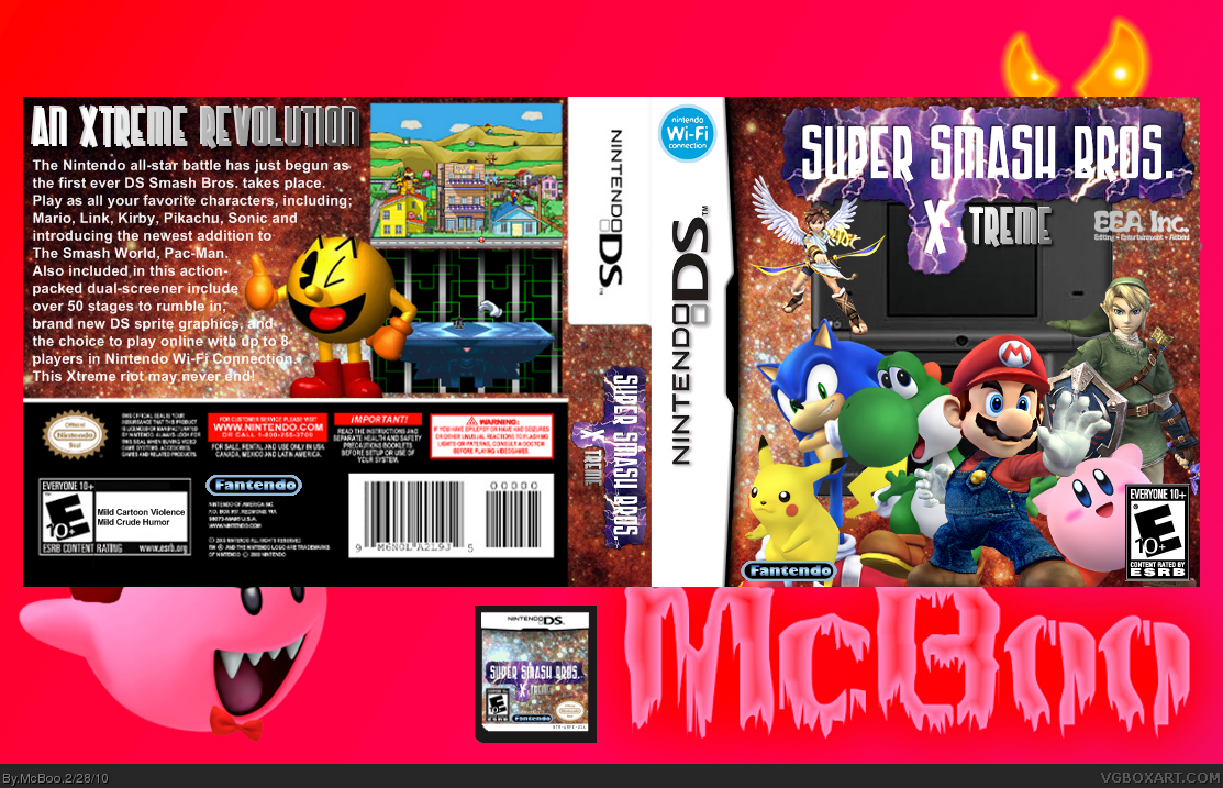 Super Smash Bros. Xtreme box cover