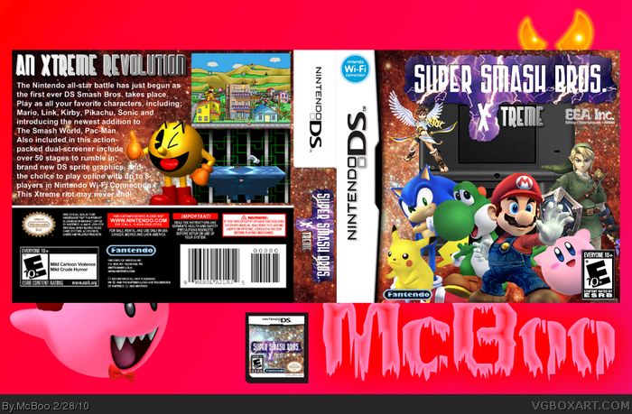 Super Smash Bros. Xtreme box art cover