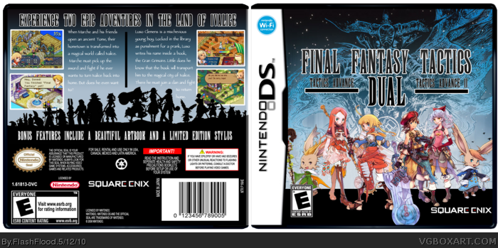 Final Fantasy Tactics Dual box art cover