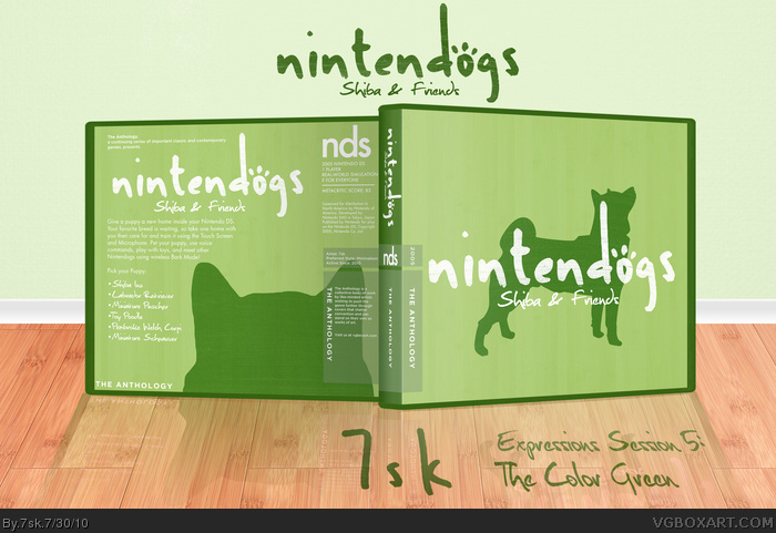 Nintendogs: Shiba & Friends box art cover