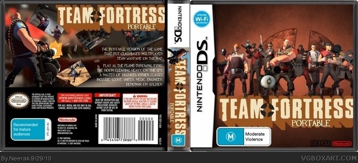 Team Fortress Portable box art cover