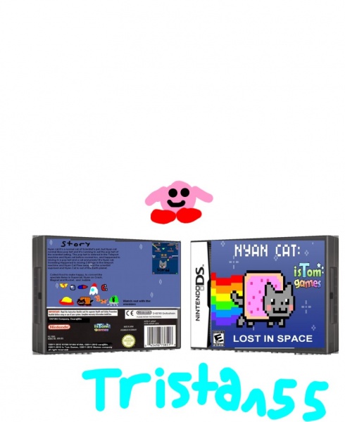 Nyan Cat Lost in Space box art cover