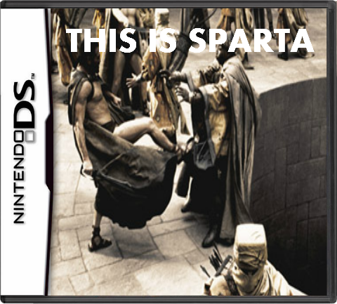 this is sparta ds box cover