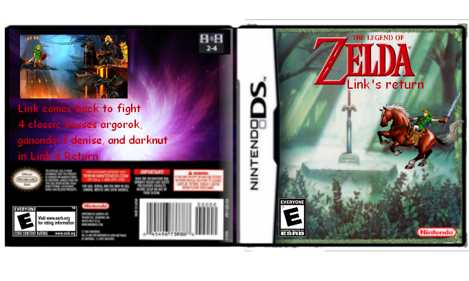 Link Return's box cover