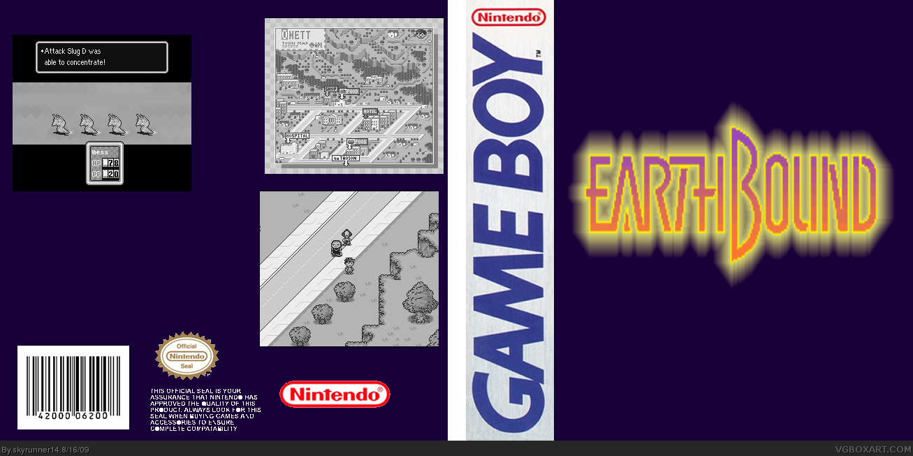 earthbound gb box cover
