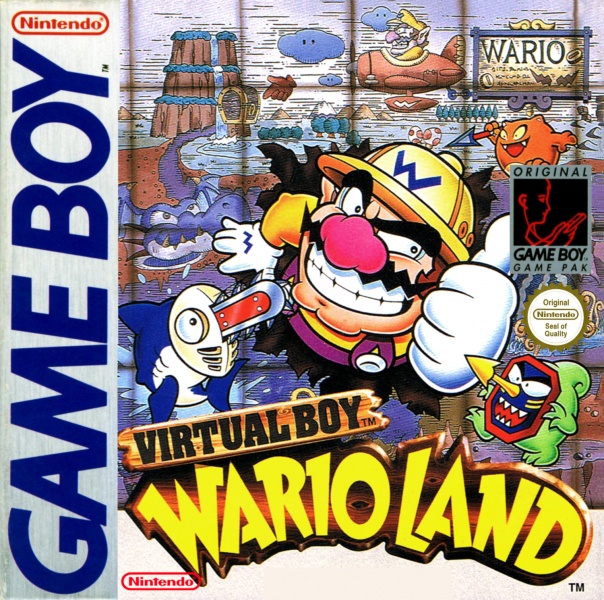 Virtual Boy Wario Land box art cover