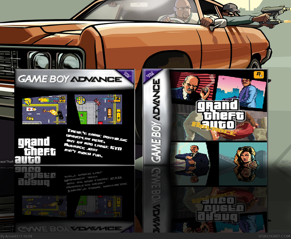 Grand Theft Auto Advance box cover