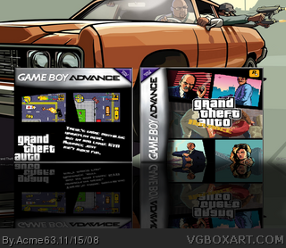 Grand Theft Auto Advance box art cover