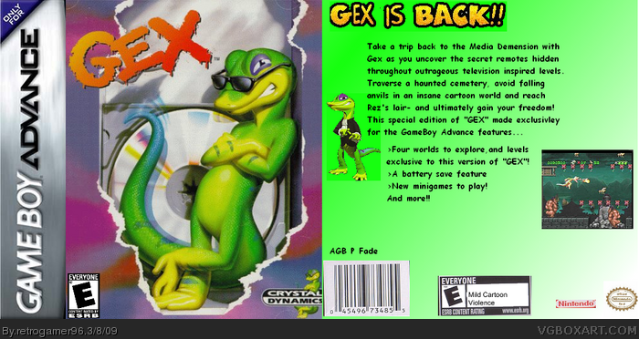 GEX box art cover