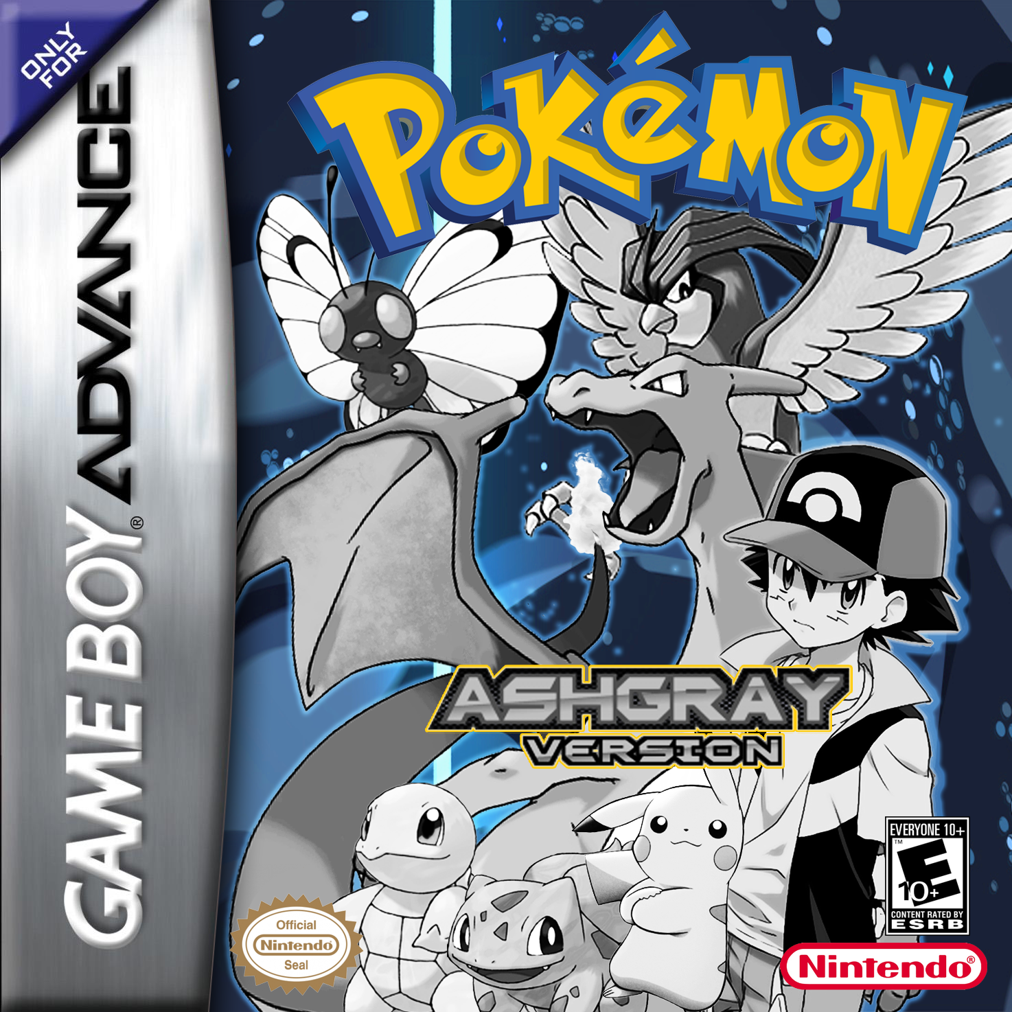 Pókemon Ash Gray box cover