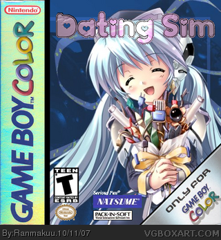 Dating Sim box cover