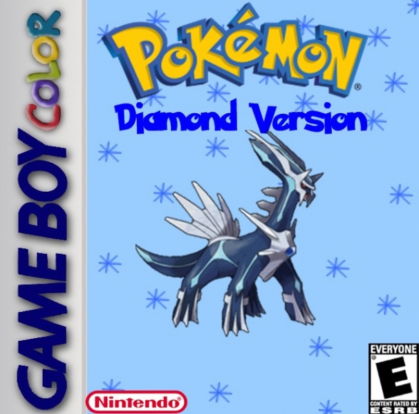 Pokemon Diamond Version box cover