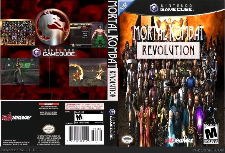 Mortal Kombat: Revolution box cover